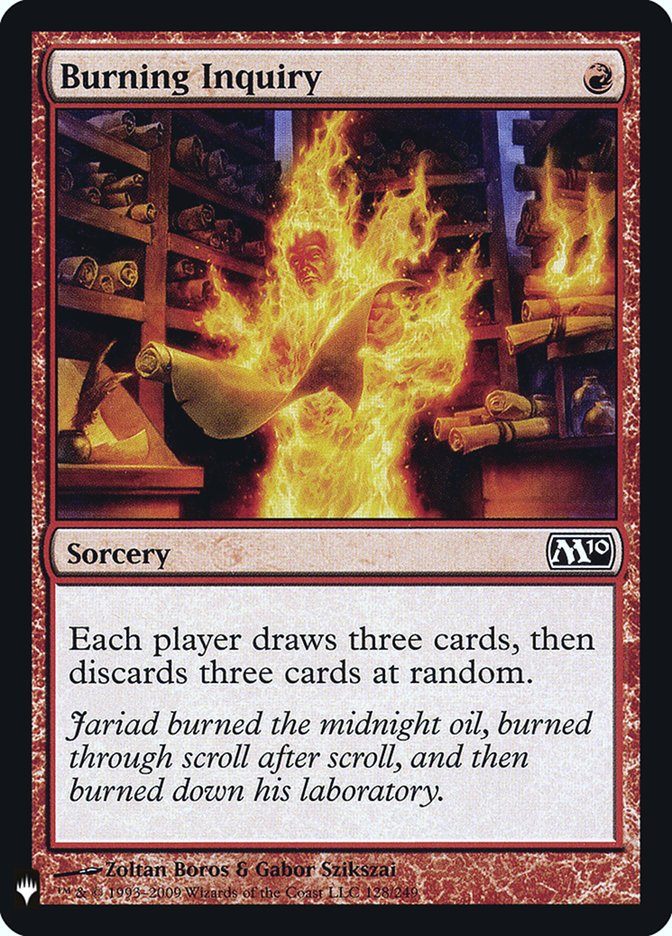 Burning Inquiry [Mystery Booster] - Trinity Hobby