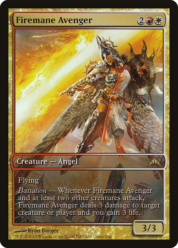 Firemane Avenger (Game Day) [Promotions Gatecrash] 