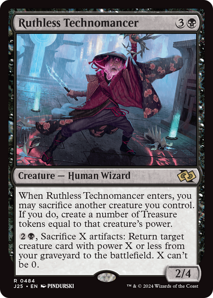 Ruthless Technomancer [Foundations Jumpstart] - Trinity Hobby