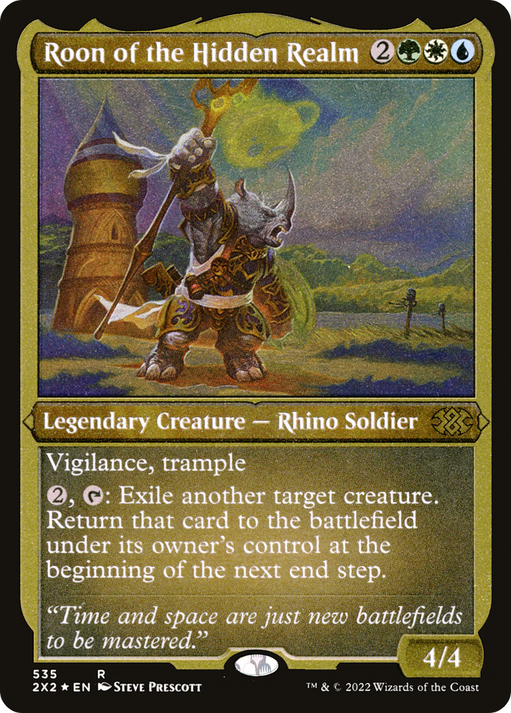 Roon of the Hidden Realm (Foil Etched)  [Foil]  (2X2-535) - [Double Masters 2022] - Trinity Hobby