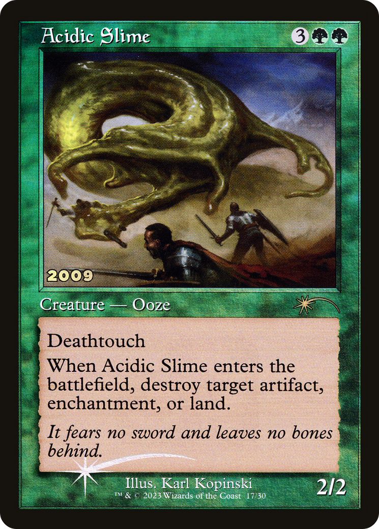 Acidic Slime [30th Anniversary Promos] - Trinity Hobby