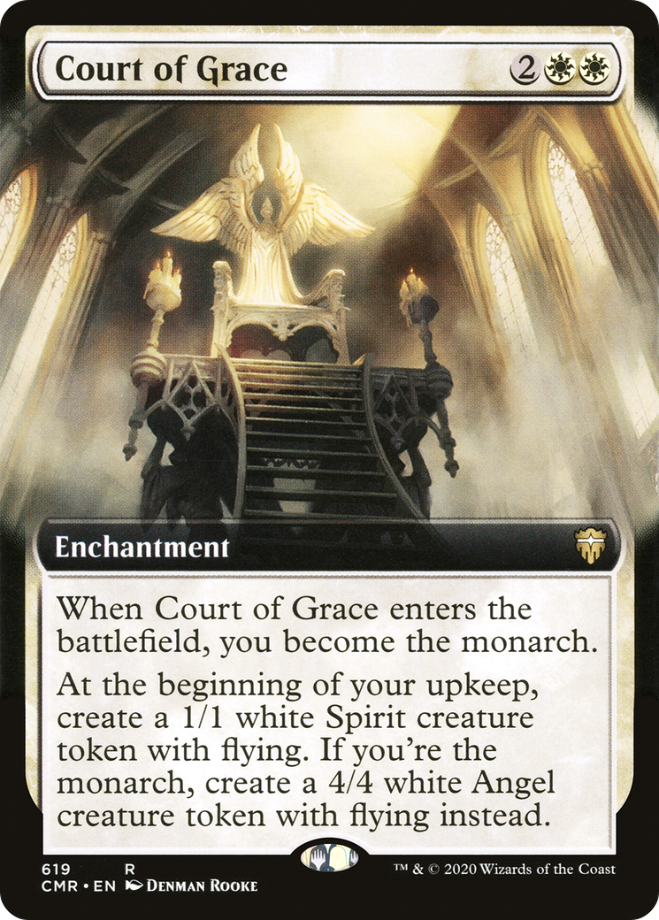 Court of Grace (Extended Art) [Commander Legends] - Trinity Hobby