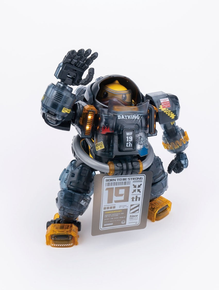 Eastern Model SHENGGE SOSKILL x ULTRA EGG SpaDuck 19th Anniversary Black Samurai Limited Edition Plastic Model Kit "Newest Mecha" - Trinity Hobby
