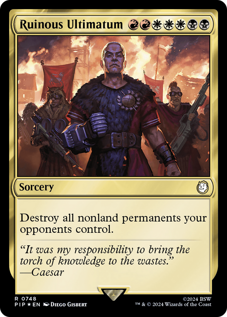 Ruinous Ultimatum (Surge Foil) [Fallout] - Trinity Hobby