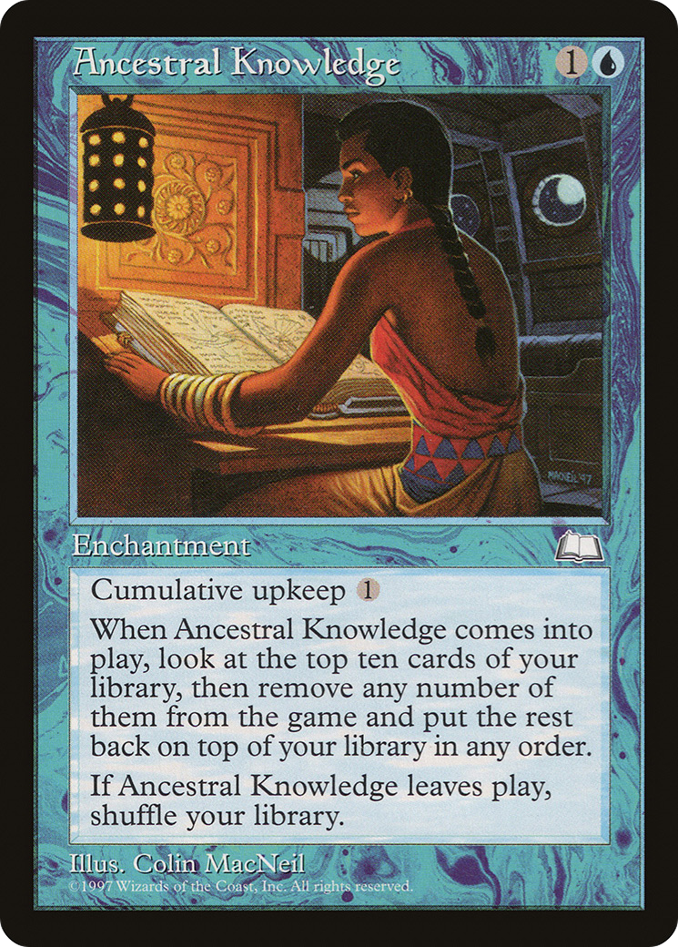Ancestral Knowledge [Weatherlight] - Trinity Hobby