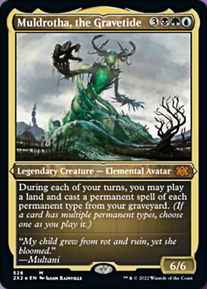 Muldrotha, the Gravetide (Foil Etched) [Double Masters 2022] - Trinity Hobby