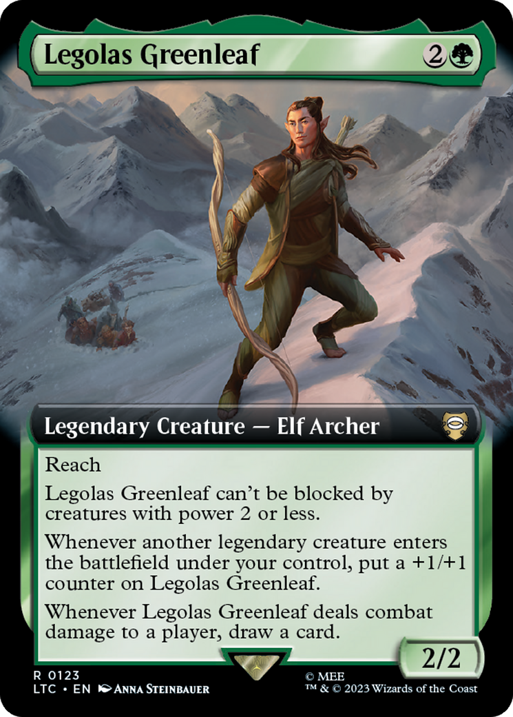 Legolas Greenleaf (Extended Art) [The Lord of the Rings: Tales of Middle-Earth Commander] - Trinity Hobby