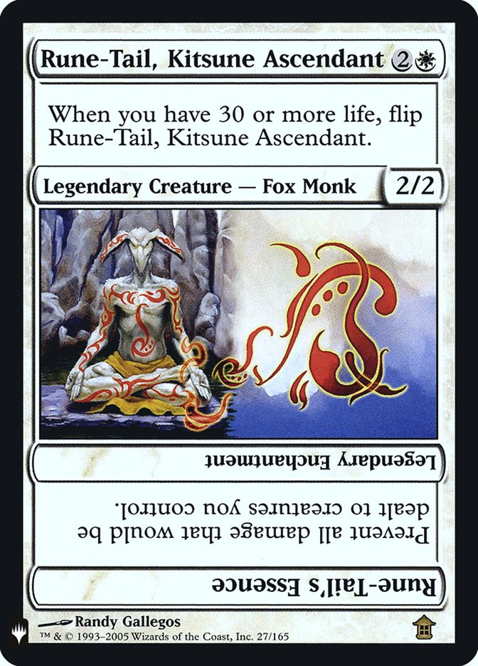 Rune-Tail, Kitsune Ascendant // Rune-Tail's Essence [Mystery Booster] - Trinity Hobby