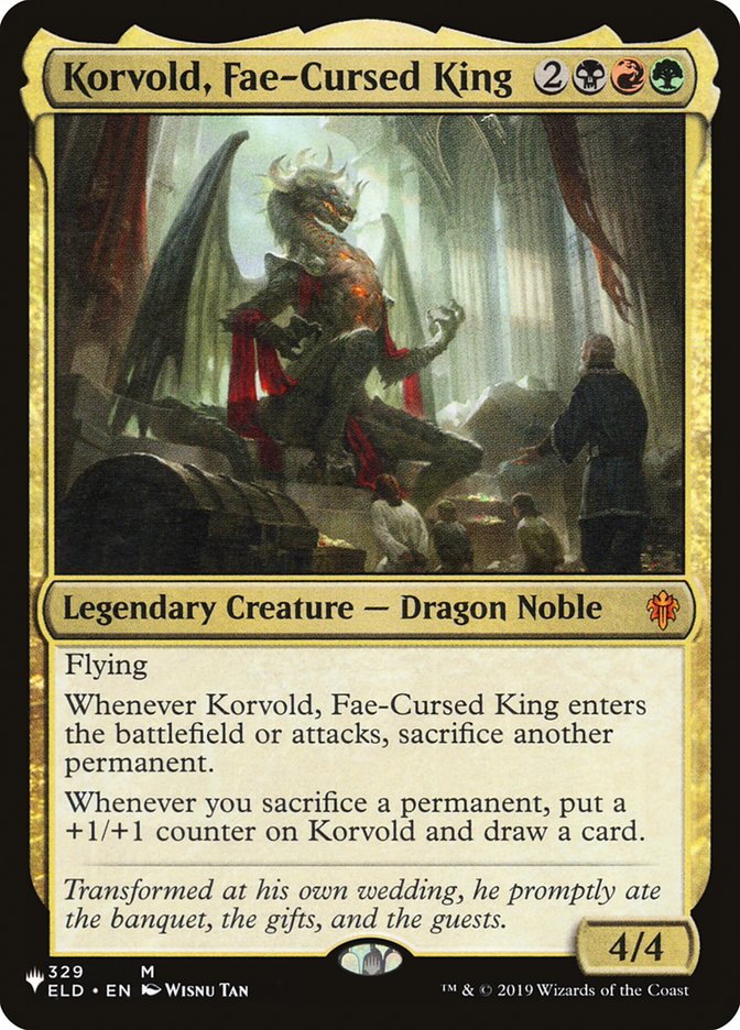 Korvold, Fae-Cursed King [The List] - Trinity Hobby