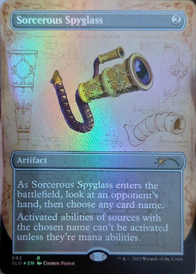 Sorcerous Spyglass (Blueprint) [Secret Lair Drop Promos] - Trinity Hobby