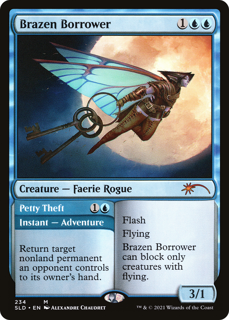 Brazen Borrower // Petty Theft [Secret Lair Drop Series] - Trinity Hobby