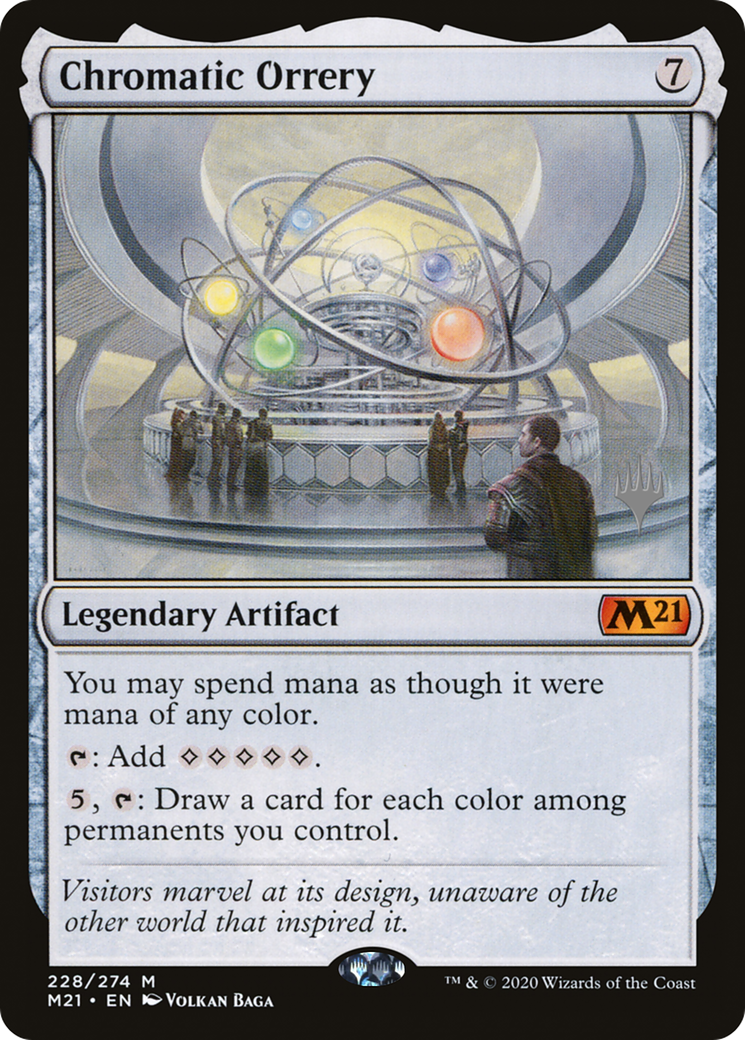 Chromatic Orrery (Promo Pack) [Core Set 2021 Promos] - Trinity Hobby