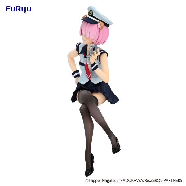 Re:ZERO -Starting Life in Another World-　Noodle Stopper Figure -Ram Police Officer Cap with Dog Ears-
