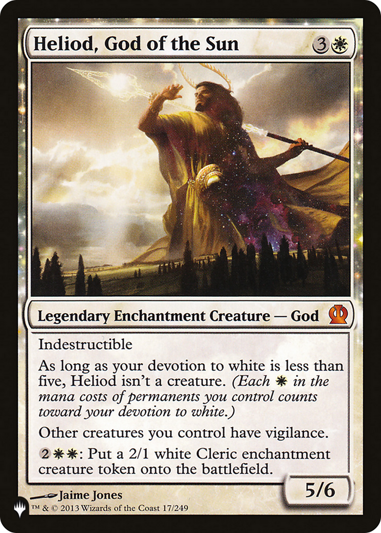 Heliod, God of the Sun [The List] - Trinity Hobby