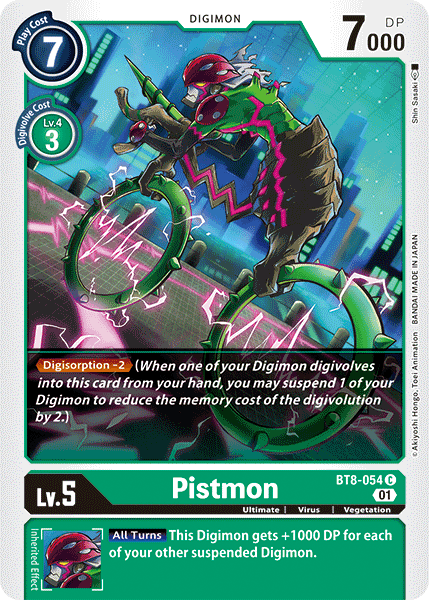 Pistmon [BT8-054] [New Awakening] - Trinity Hobby