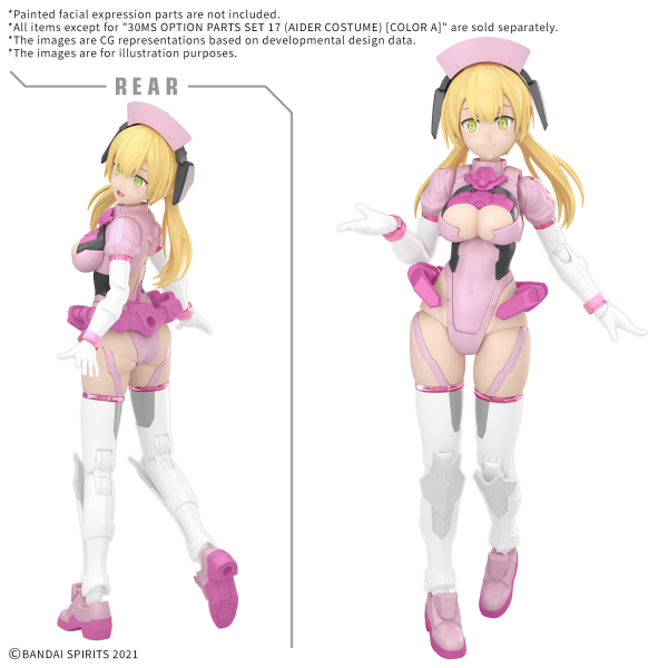 30MS OPTION PARTS SET 17 (AIDER COSTUME) [COLOR A] - Trinity Hobby