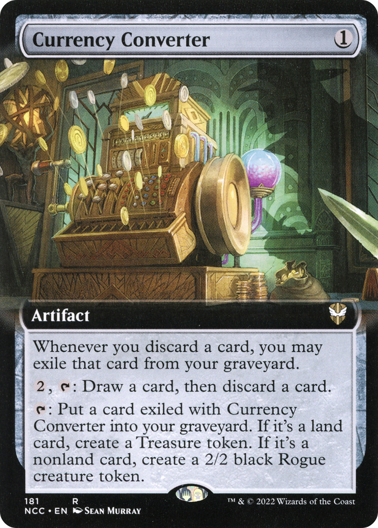 Currency Converter (Extended Art) [Streets of New Capenna Commander] - Trinity Hobby