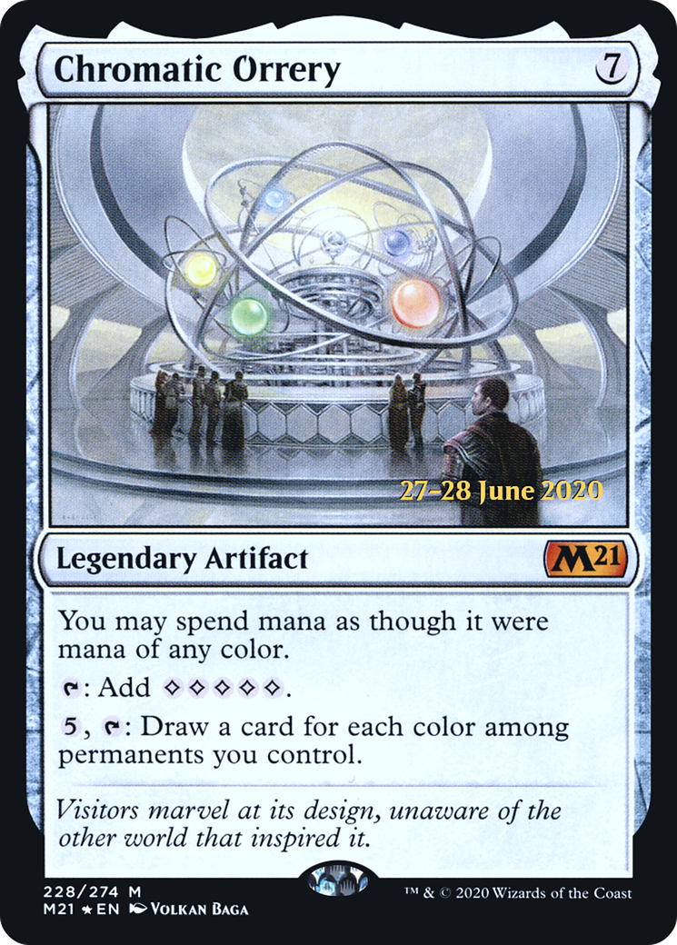 Chromatic Orrery [Core Set 2021 Prerelease Promos] - Trinity Hobby