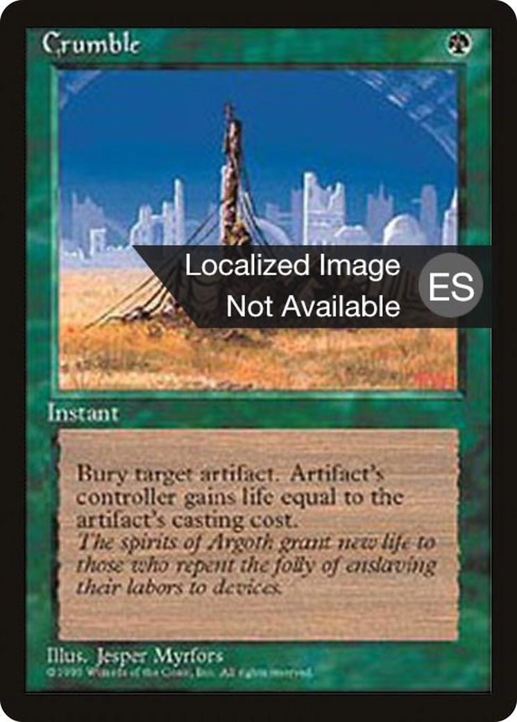 Crumble [Fourth Edition (Foreign Black Border)] - Trinity Hobby