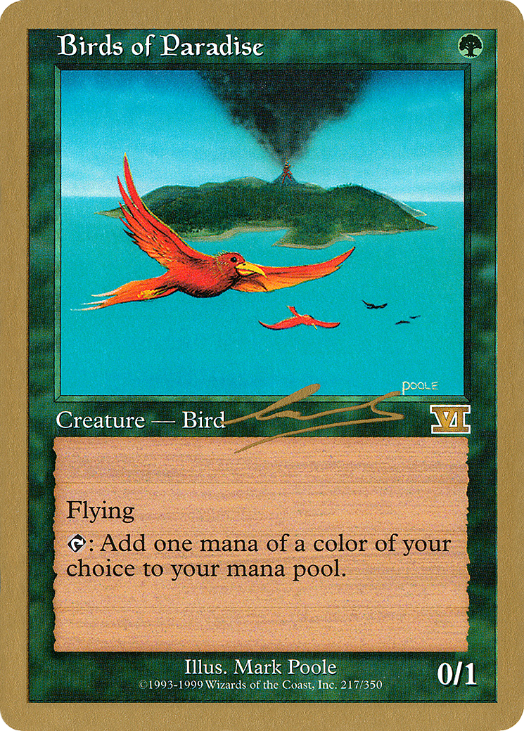 Birds of Paradise (Nicolas Labarre) [World Championship Decks 2000] - Trinity Hobby