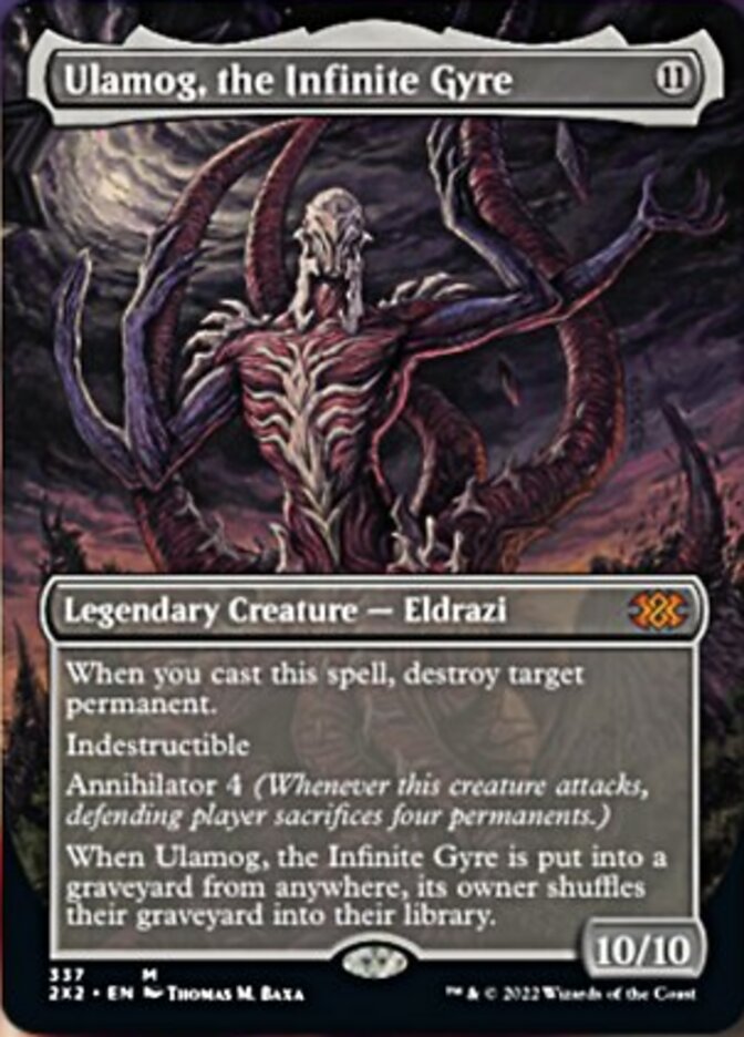 Ulamog, the Infinite Gyre (Borderless Alternate Art) [Double Masters 2022] - Trinity Hobby