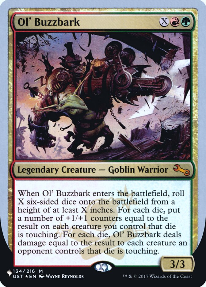 Ol' Buzzbark (Unfinity Foil Edition) [The List] - Trinity Hobby