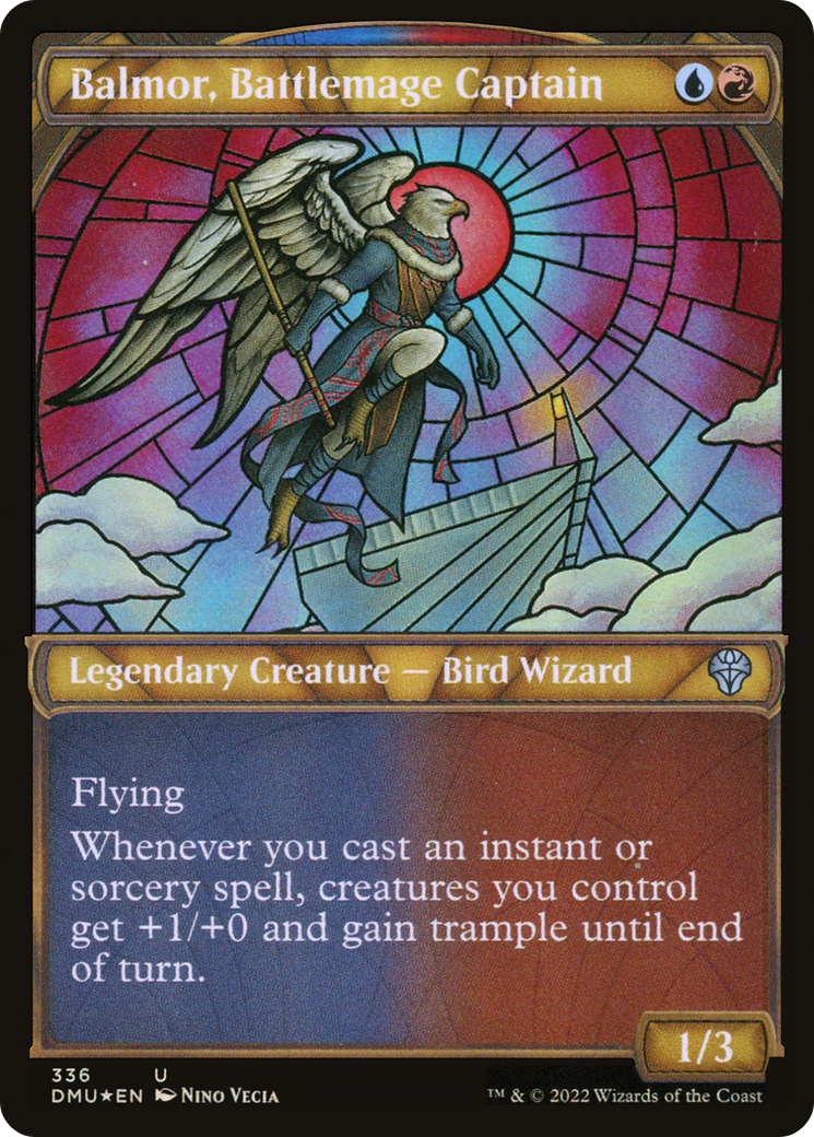 Balmor, Battlemage Captain (Showcase Textured) [Dominaria United] - Trinity Hobby
