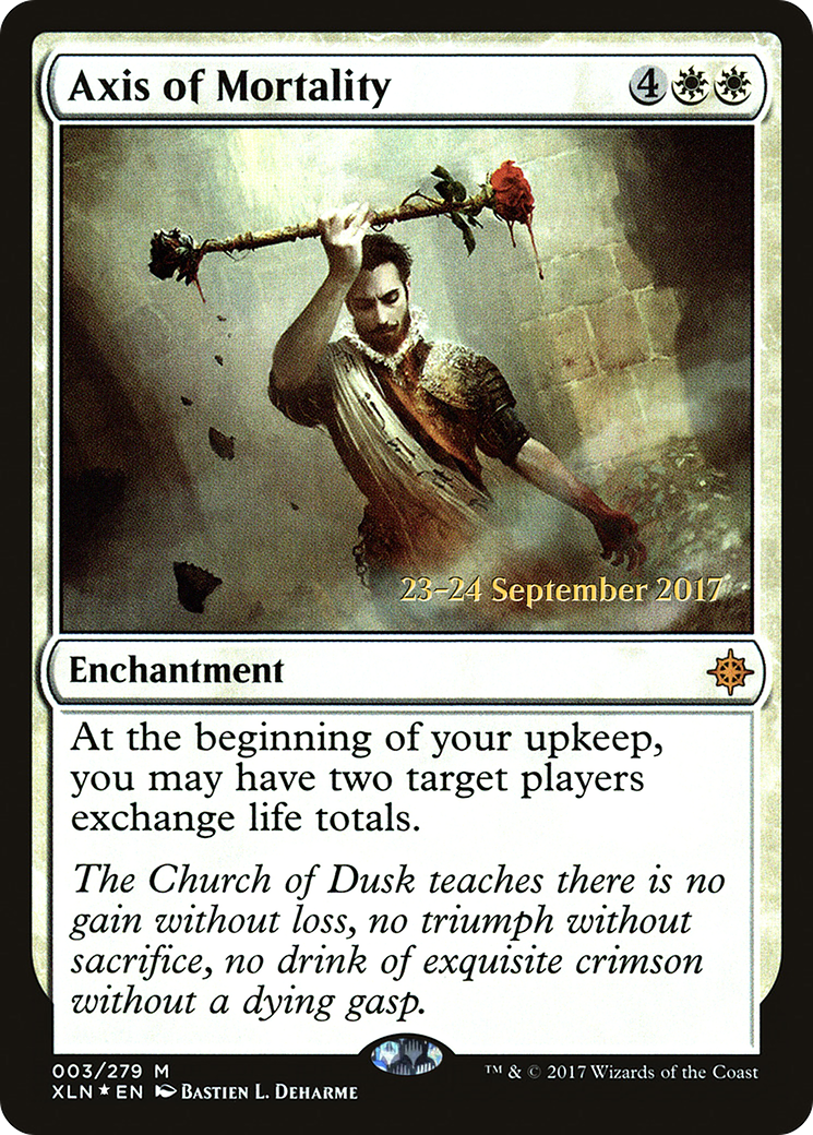 Axis of Mortality [Ixalan Prerelease Promos] - Trinity Hobby