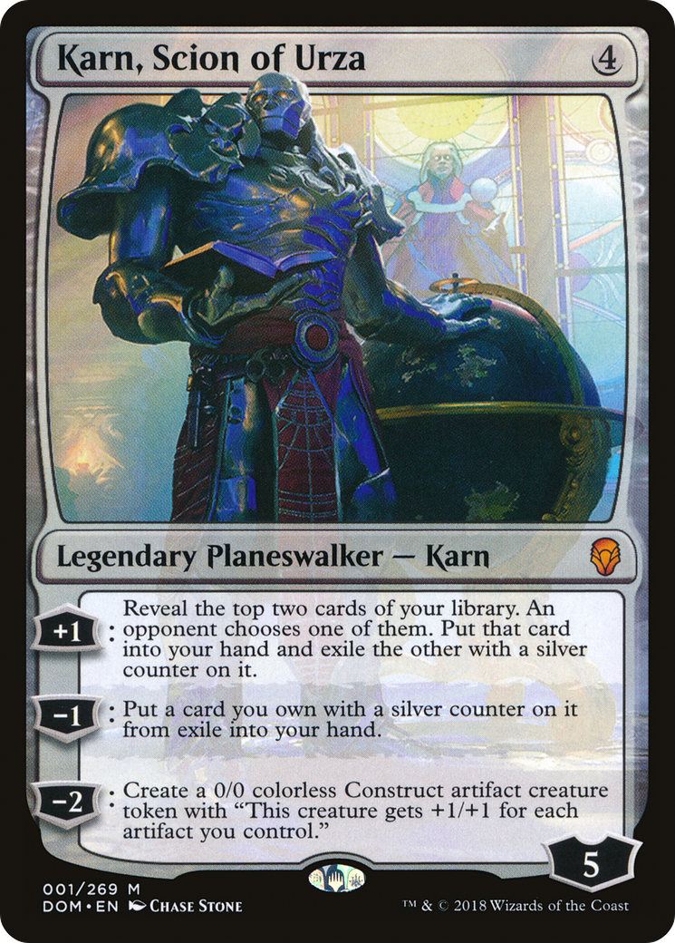 Karn, descendant d'Urza [Dominaria] 