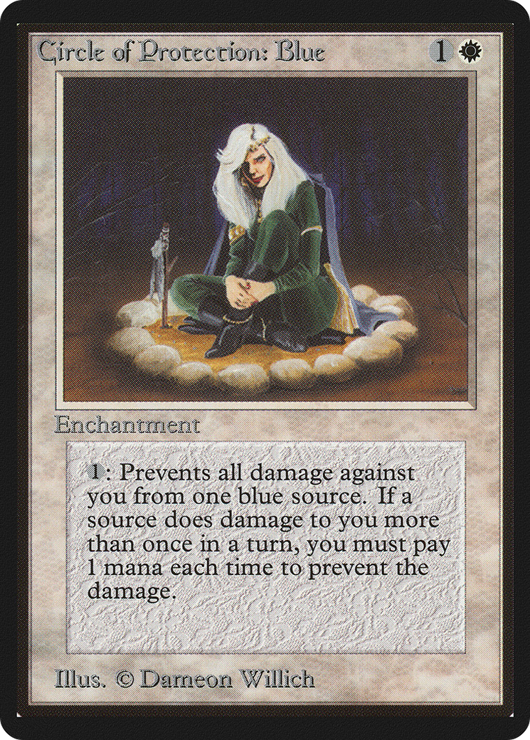 Circle of Protection: Blue [Beta Edition] - Trinity Hobby