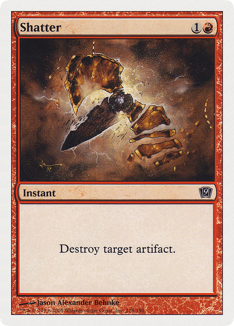 Shatter  (9ED-218) - [Ninth Edition] - Trinity Hobby