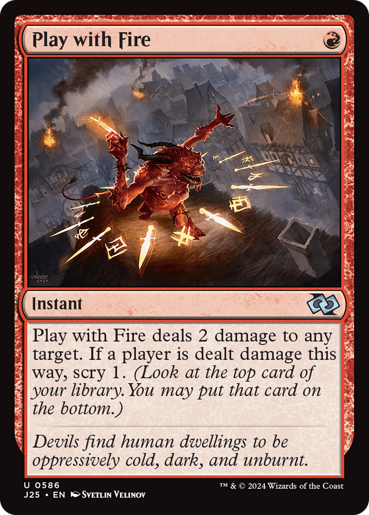Play with Fire [Foundations Jumpstart] - Trinity Hobby