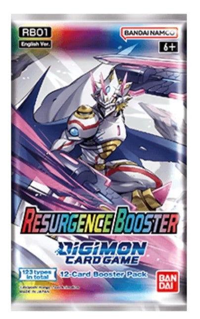 DIGIMON RESURGENCE BOOSTER Booster Pack - Trinity Hobby