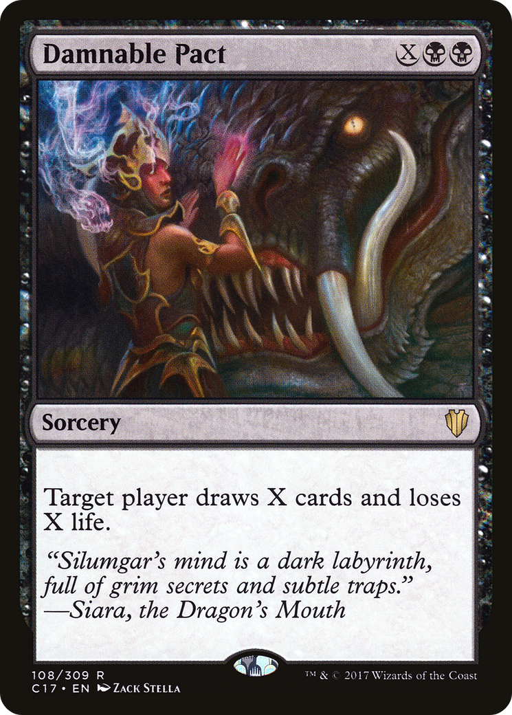 Damnable Pact [Commander 2017] - Trinity Hobby