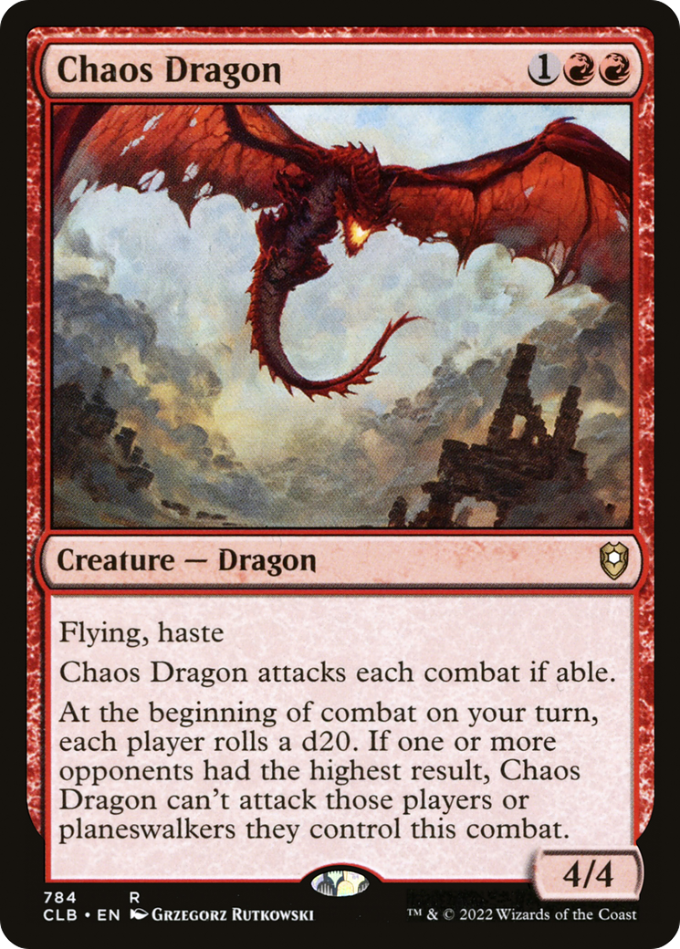 Chaos Dragon [Commander Legends: Battle for Baldur's Gate] - Trinity Hobby