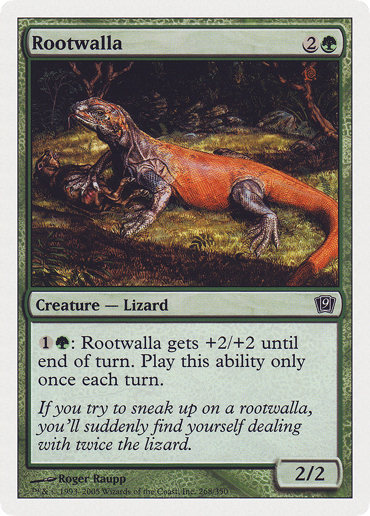 Rootwalla  (9ED-268) - [Ninth Edition] - Trinity Hobby