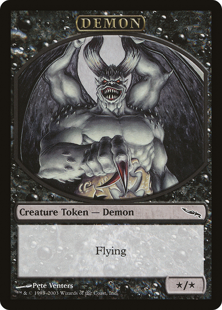 Demon Token [Magic Player Rewards 2003] - Trinity Hobby