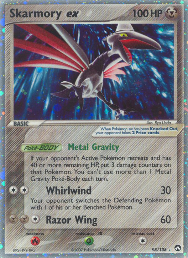 Skarmory ex (98/108) [EX: Power Keepers] - Trinity Hobby