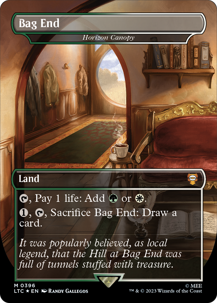 Bag End - Horizon Canopy (Surge Foil Realms and Relics) [The Lord of the Rings: Tales of Middle-Earth Commander] - Trinity Hobby