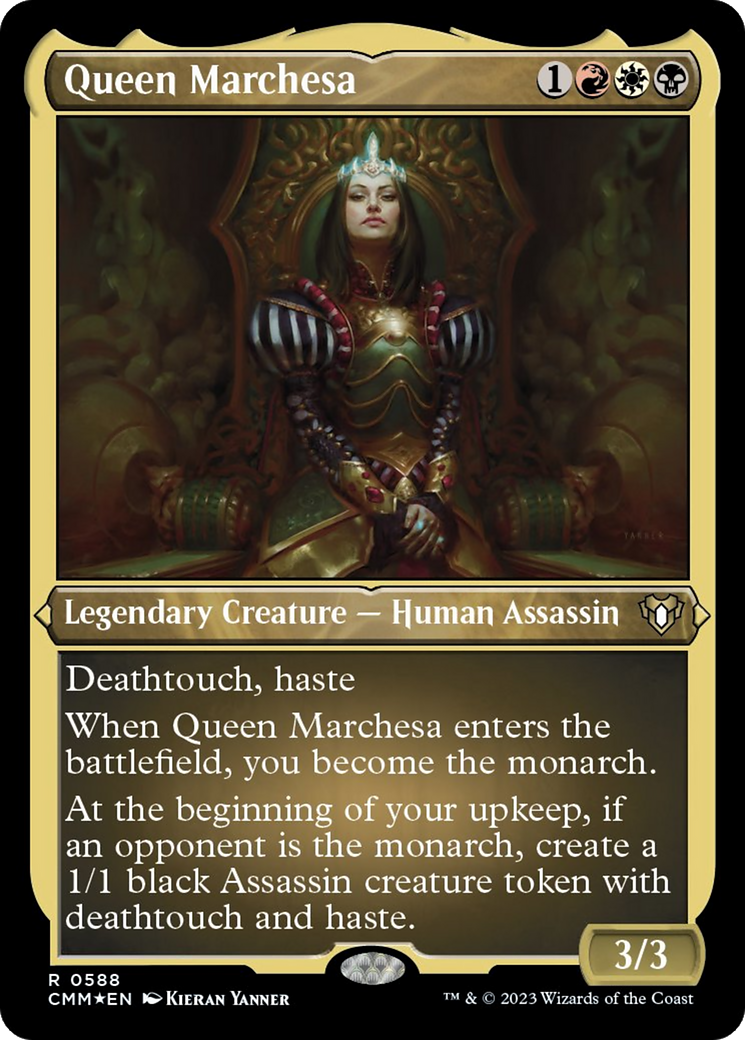 Queen Marchesa (Foil Etched) [Commander Masters] - Trinity Hobby