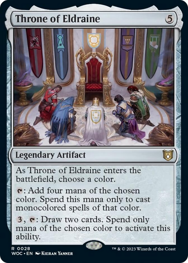 Throne of Eldraine [Wilds of Eldraine Commander] - Trinity Hobby