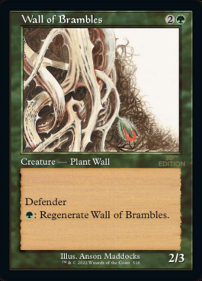 Wall of Brambles (Retro) [30th Anniversary Edition] - Trinity Hobby
