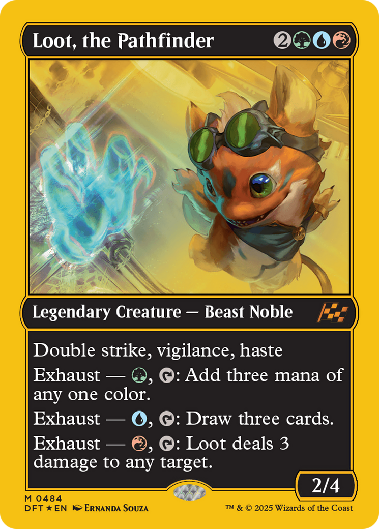 Loot, the Pathfinder (First-Place Foil) [Aetherdrift] - Trinity Hobby