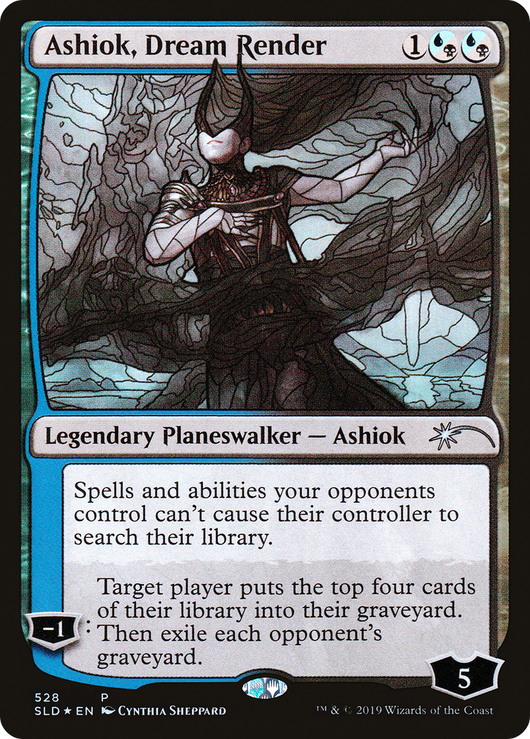 Ashiok, Dream Render (Stained Glass) [Secret Lair Drop Promos] - Trinity Hobby