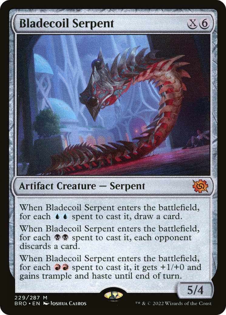 Bladecoil Serpent [The Brothers' War] - Trinity Hobby