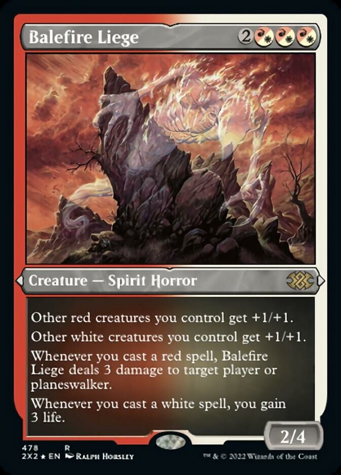 Balefire Liege (Foil Etched) [Double Masters 2022] - Trinity Hobby