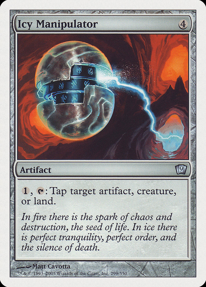 Icy Manipulator (9th Edition) [Oversize Cards] - Trinity Hobby