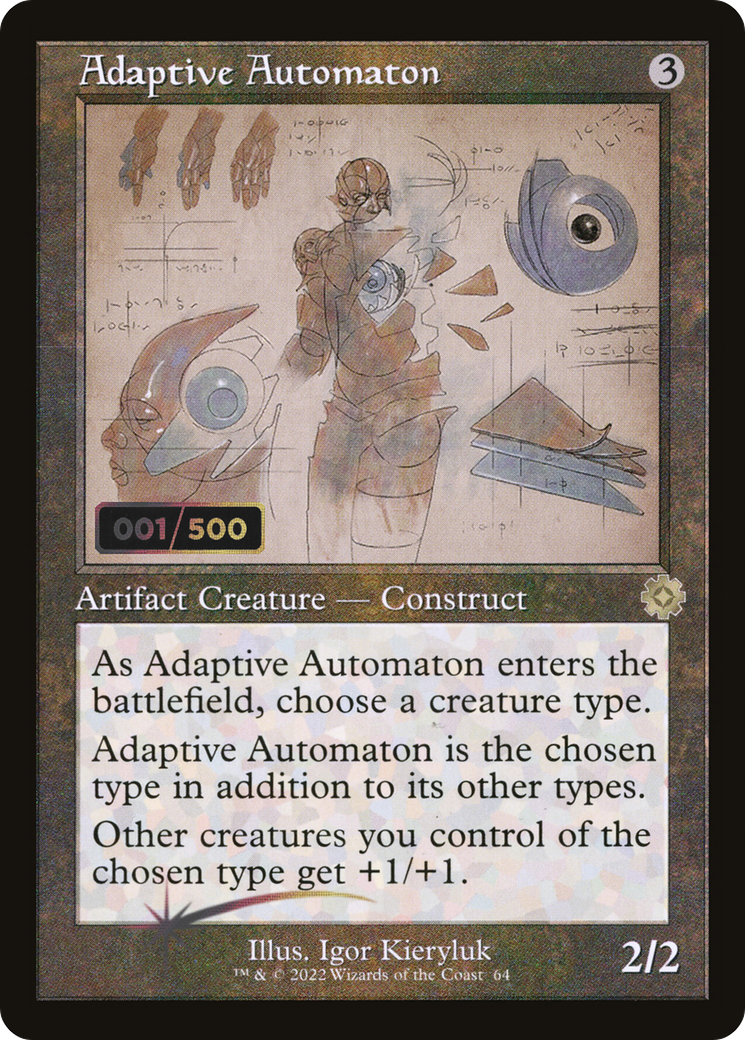 Adaptive Automaton (Retro Schematic) (Serialized) [The Brothers' War Retro Artifacts] - Trinity Hobby
