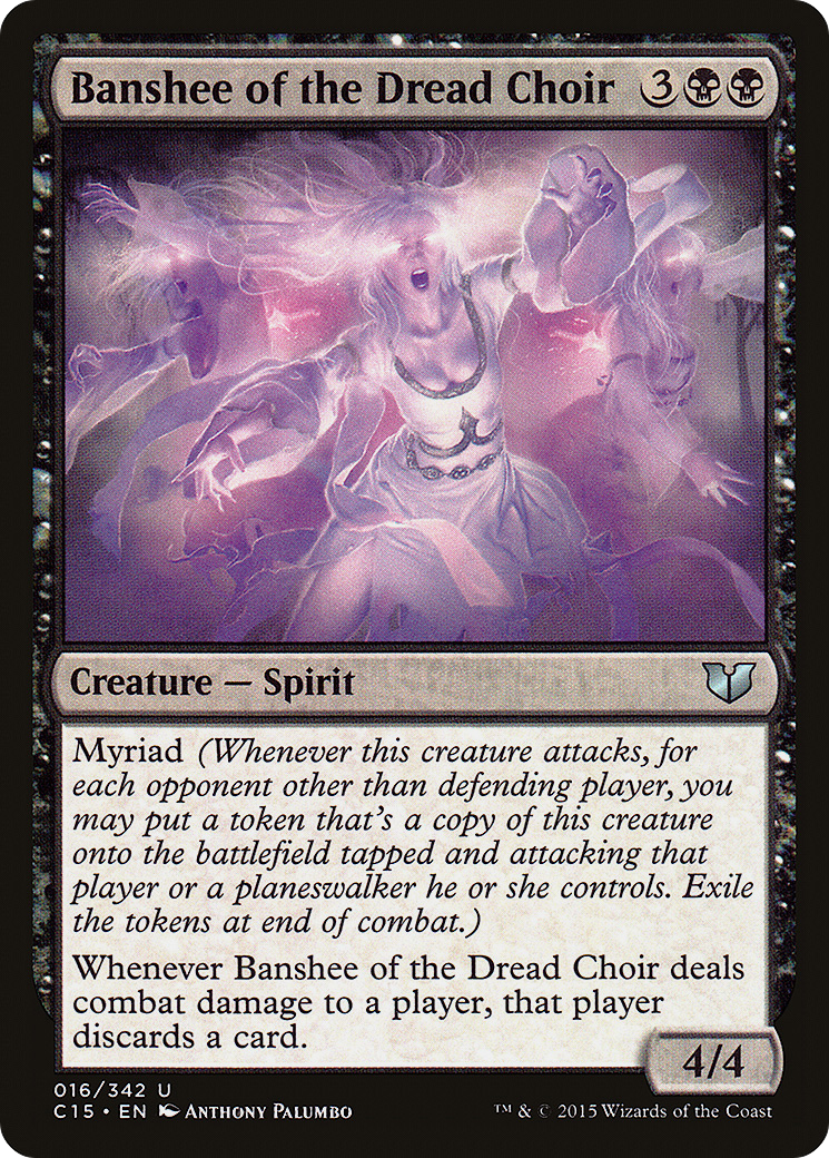 Banshee of the Dread Choir [Commander 2015] - Trinity Hobby