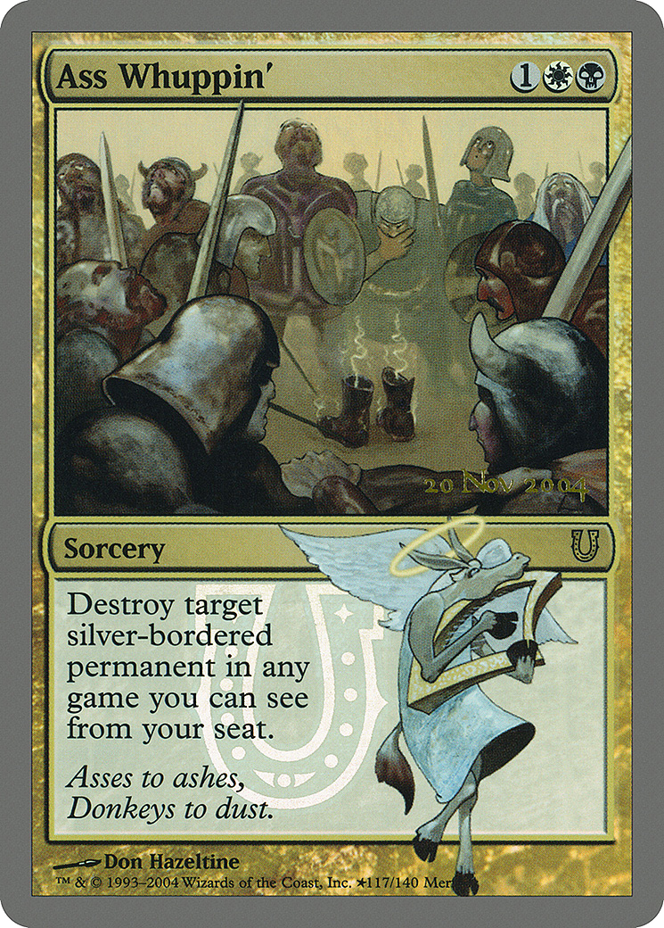 Ass Whuppin' [Unhinged Promos] - Trinity Hobby